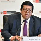 El ministro de Finanzas de Perú, Álex Contreras.