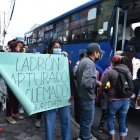Protesta. El jueves los moradores afectados organizaron una marcha para exigir mayor seguridad en la zona.