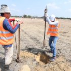 Trabajos. Desde el noviembre 20 se realizaron trabajos para la siembra.