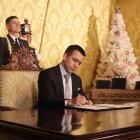 El presidente de la República, Daniel Noboa.