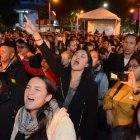 Festejos. Los capitalinos disfrutaron de música y baile en el ‘Amazonazo’.