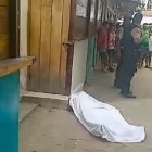 El hombre cayó con su moto al pie de uno de los locales del turístico balneario.