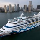 Aida Cruises muestra el crucero Aida Aura que iba a llevar a pasajeros a un viaje por el mundo de tres años.
