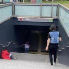 Las estaciones del Metro de Quito han permanecido abiertas en su totalidad, con todos los accesos.