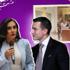 Verónica Abad dijo en una rueda de prensa que el presidente Noboa la quiere bien lejos de Ecuador.