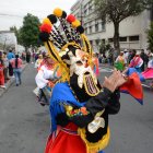 Desfile de los Mercados por la Fiestas de Quito.