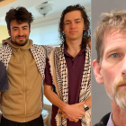 Las tres víctimas y la imágen de arresto de Jason J. Eaton