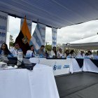 Los ediles durante la sesión de Concejo Cantonal.