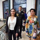 Quito. Abad recibió a Sommerfeld en la Vicepresidencia.