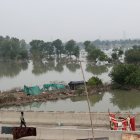 Inundaciones en Nueva Delhi, India, el pasado mes de Julio de 2023