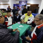 Manuel Paredes (i) y Rodrigo Rodríguez (d) durante su debut en el torneo.