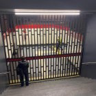 La estación de la Universidad Central no abrió a la misma hora que las demás.