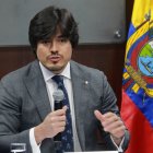 Quito. El hoy embajador José de la Gasca, en una intervención de 2020.