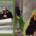 Sus estilos oscilan entre neutros y un pop de color