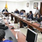 Cita. Los representantes de los transportistas expusieron sus propuestas.