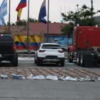 La Policía decomisó varios kilos de dorgra en Guayaquil.