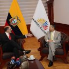 Los presidentes de la Asamblea y la CNJ se reunieron para hablar de reformas legales.