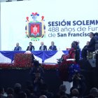 Cada año como cierres de Fiestas de Quito se realiza la sesión solemne