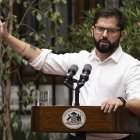 Santiago. El presidente Gabriel Boric, en una reciente intervención.