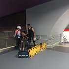 La mujer de 47 años recibió asistencia médica.