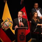 El alcalde dio su informe durante la sesión solemne.