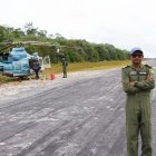 Hallan el helicóptero que partió de la Base Ayanganna, a las 09:23 hora local (14.23 GMT) del miércoles 6 de diciembre de 2023, con tres miembros de la tripulación y cuatro pasajeros.