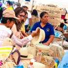 Hubo una feria para recordar la declaratoria Patrimonial del sombrero de paja toquilla
