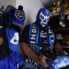 Édgar Calderón es uno de los hinchas más representativos de Independiente del Valle.