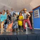 La obra aborda las actividades de prevención ante las inundaciones por las lluvias.