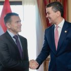 Los presidentes de Ecuador y Paraguay se reunieron en Argentina