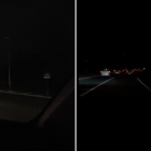 Varios sectores estuvieron sin energía eléctrica.