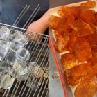 Hielo a la parrilla, es un nuevo plato