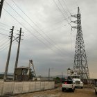 Línea de cable afectada por altas temperaturas.