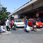 Uno de los hechos que se registró el sábado 9 fue el robo a un transeúnte, por la avenida Olmedo.