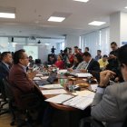 Fiscalización. Marco Chalco habló ayer durante tres horas en la Comisión de Transparencia de la Asamblea.