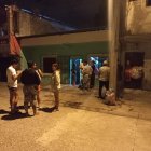 Exteriores de la casa en donde ocurrió la matanza.
