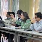 Ana Changuín compartió esta foto durante su participación en las mesas de diálogo de 2022.