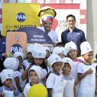 Acto. Donación otorgó 100 mil desayunos a niños de Guayaquil y Durán