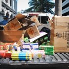 Hecho. Materiales decomisados.