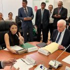 Interpelado. El exministro de Energía, Fernando Santos, ya acudió a la Comisión de Fiscalización, pero fuera de la formalidad de un juicio político.