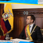 Daniel Noboa en una foto de archivo, tomada de su Twiitter.