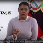 Metástasis. La fiscal Diana Salazar comunicó el resultado de su operativo en un video de tres minutos.