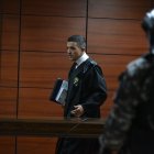 El juez Felipe Córdova prolongó el receso de la audiencia para tomar la decisión.