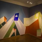 Arte. El artista  José Luis Macas inauguró su exposición en la galería Casa del Barrio de Guayaquil.