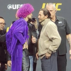 El estadounidense y el ecuatoriano disputarán el cinturón de peso Gallo de UFC.