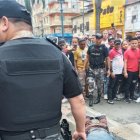 Sitio. El alboroto y linchamiento ocurrió en pleno centro de Quevedo.