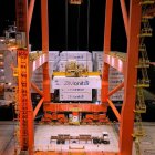 Puerto. El nuevo servicio Albatross de la naviera Zim en Contecon.