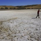 Embalses a mínimos jamás vistos en Túnez en una imagen de archivo del pasado mes de abril.