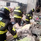 Tras la explosión súbita una vivienda quedó en escombros en La Argelia Alta.
