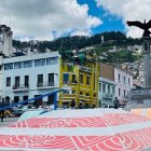 La pista está ubicada entre las calles  Imbabura y Guayaquil.